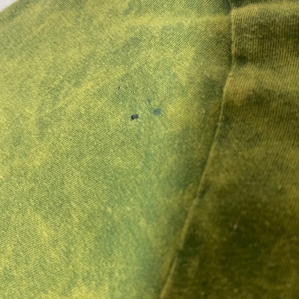 Levi's Green‎ Acid Wash Wolf Graphic Tee Shirt 2XL Oversized Streetwear